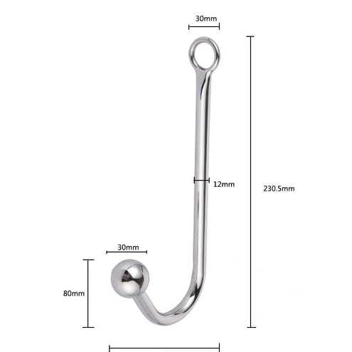 Elegant Beaded Anal and Hook Cuffs 5334 Collar with 0223